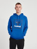 Hummel Verstellbare Taille Kapuzenpullover Raglanärmel Hmlisam Herren in TRUE BLUE