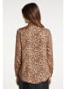 faina Damen Bluse in Beige Mehrfarbig
