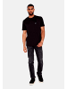 T-Shirt in schwarz