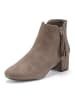 LASCANA Stiefelette in braun-taupe