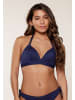 LINGADORE Triangel Bikini top Dunkelblau