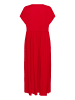 Cream Kleid CRTiah Feminine in High Risk Red