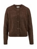 Hessnatur Hessnatur Strickjacke Relaxed aus Alpaka und Bio-Baumwolle in naturbraun