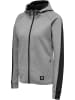 Hummel Hoodie Mit Reißverschluss Hmlessi Zip Hoodie in GREY MELANGE