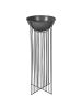 Beliani 2er-Set Indoor Blumentopf FICARIA in Schwarz