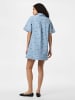 Pieces Jeanskleid in Light Blue Denim