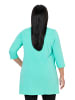 Ulla Popken Longshirt in türkisgrün