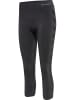 Hummel 3/4-Leggings Hmlci Seamless 3/4 Tights in BLACK MELANGE