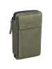 Leonhard Heyden Den Haag Handytasche Leder 11 cm oliv