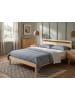 Beliani Doppelbett MERCURER in Braun - (W) 167 x (H) 80 x (L) 208 cm