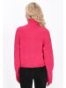 IZIA Cardigan in fuchsia melange