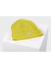 CASH-MERE.CH Bio Rib Mütze in Maisgelb