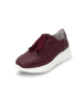 VITAFORM Hirschleder Sneaker in aubergine