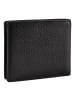 Esquire Texas Geldbörse RFID Schutz Leder 11 cm black