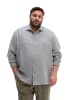 Marc O'Polo Haifischkragen-Hemd shaped in Medium Blue