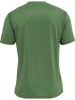 Hummel Hummel T-Shirt Hmlongrid Multisport Herren Atmungsaktiv Feuchtigkeitsabsorbierenden Leichte Design in MYRTLE/DARK CITRON