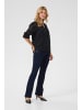 Cream Kurzarm-Bluse CRYana Regular fit in Pitch Black