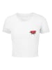 Merchcode Merchcode Cropped T-Shirts in white
