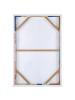 Beliani Canvas BITETTO in Bunt/Braun - (W) 63 x (H) 93 x (L) 5 cm Vertikal