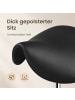 SONGMICS Arbeitshocker Activo in Schwarz - (B)56 x (H)82.5x (T)56 cm
