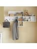 SoBuy Wandgarderobe in Weiß - (B)110 x (H)53 x (T)15cm