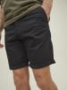 Jack & Jones Herren Shorts Mid Waist Chino Midi Bermuda Pants in Schwarz