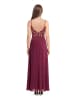 Vera Mont Abendkleid mit Stickerei in Prune Wine