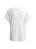 Milano Italy Ärmelloses Rundhals-Shirt in Offwhite