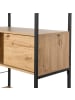 CALICOSY Bücherregal LENNY in Helles Holz - (W) 80  x (H) 196,5  x (L) 40  cm