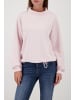 monari Sweatshirt mit 3D-Druck und Schmuck in Light Rose