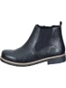 rieker Freizeit Stiefel in schwarz/schwarz