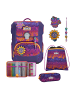 Scout Scout Neo Schulranzenset Superflash 4 teilig Fantasy