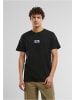 Mister Tee T-Shirt "USA College Wording Patch Tee" in Schwarz