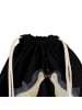 Mr. & Mrs. Panda Gymnastiktasche Pinguin Liebe mit Spruch in Schwarz