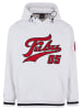 FUBU FUBU Herren FM223-004-2 Varsity Heavy Hoodie in white/red
