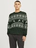 Jack & Jones Strickpullover in Scarab 1