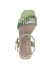 Caprice Sandalette in GREEN COMB