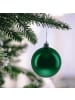 relaxdays 100-tlg. Weihnachtskugeln Set in Dunkelgrün