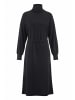 Hessnatur Jersey Kleid Midi in schwarz