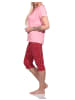 NORMANN Capri Pyjama Schlafanzug "RELAX" - 74829 in rosa