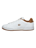 Lacoste Sneaker in Weiß/Braun