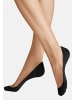 Hudson Füßlinge Ballerina Footlet antirutsch in Black