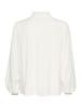 Kaffe Langarm-Bluse KAdorit Regular fit in Chalk