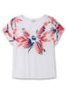 sheego T-Shirt in ecru bedruckt