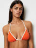 Marc O'Polo Triangel-Bikini-Top High Shine in orange