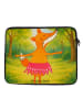 Mr. & Mrs. Panda Laptop Tasche Fuchs Ballerina Design ohne Spruch in Weiß