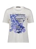 Betty Barclay Basic Shirt mit Placement in Patch Cream/Blue