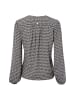 MARC CAIN COLLECTIONS Bluse in grau schwarz - 0001