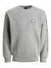 Jack & Jones Jack & Jones Sweatshirt Elias Pullover ohne Kapuze in hellgrau