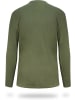 Normani Outdoor Sports Herren Winter Plüsch Langarm-Shirt Mackenzie in Oliv